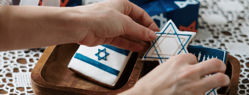Hands Hanukkah Decorating